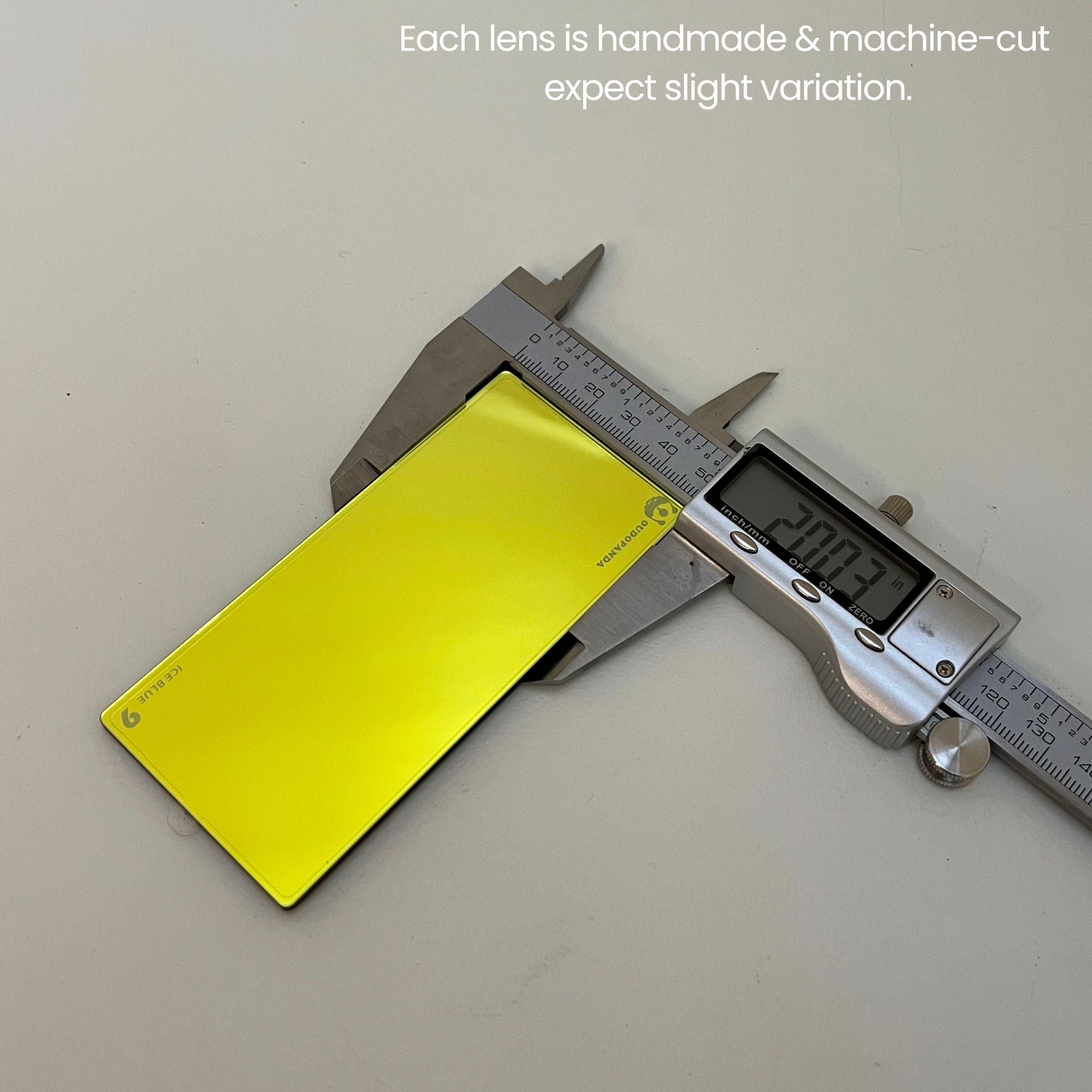 ICE BLUE, 2x1/4" Passive Lens Series