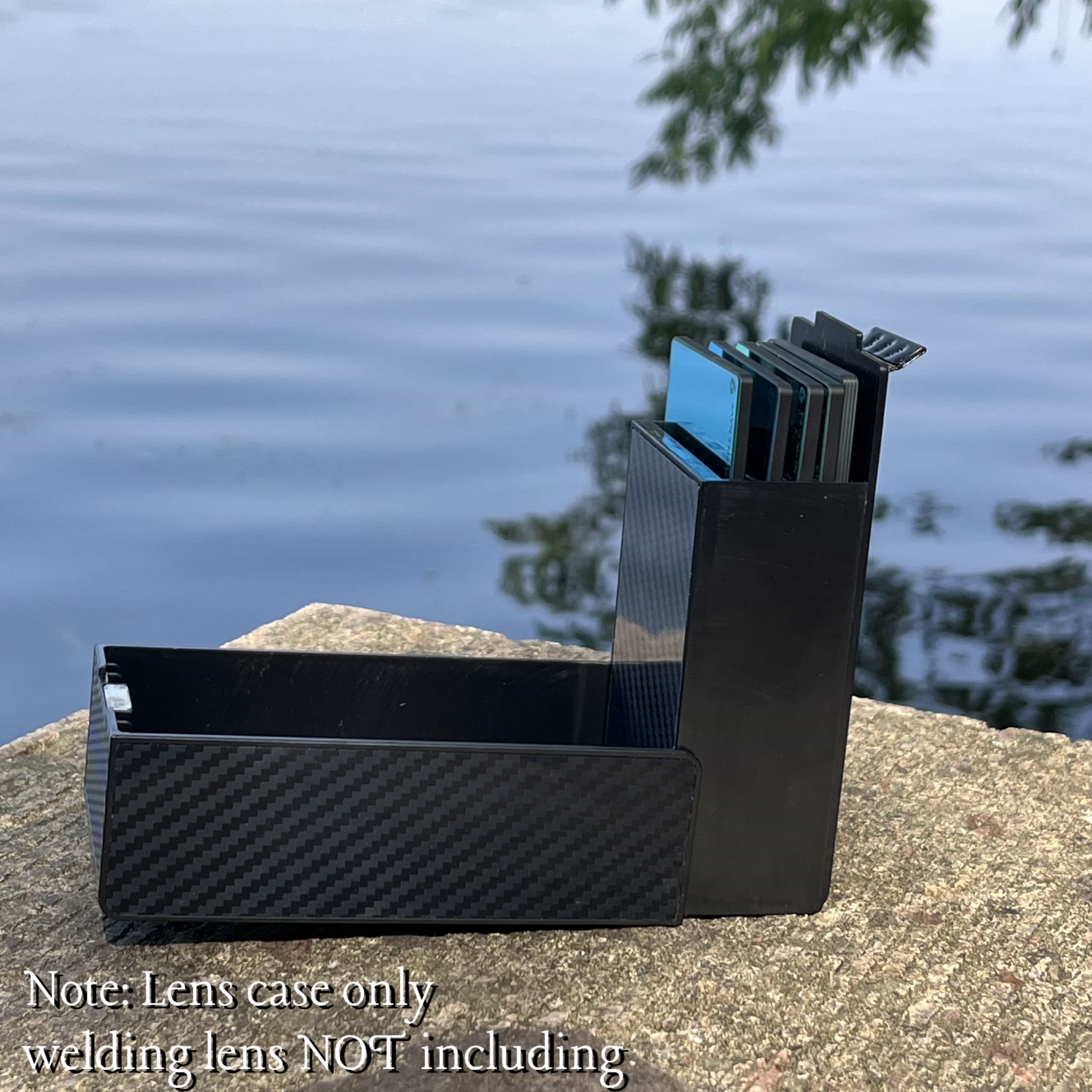 Lens case for 2x4.25" welding lens