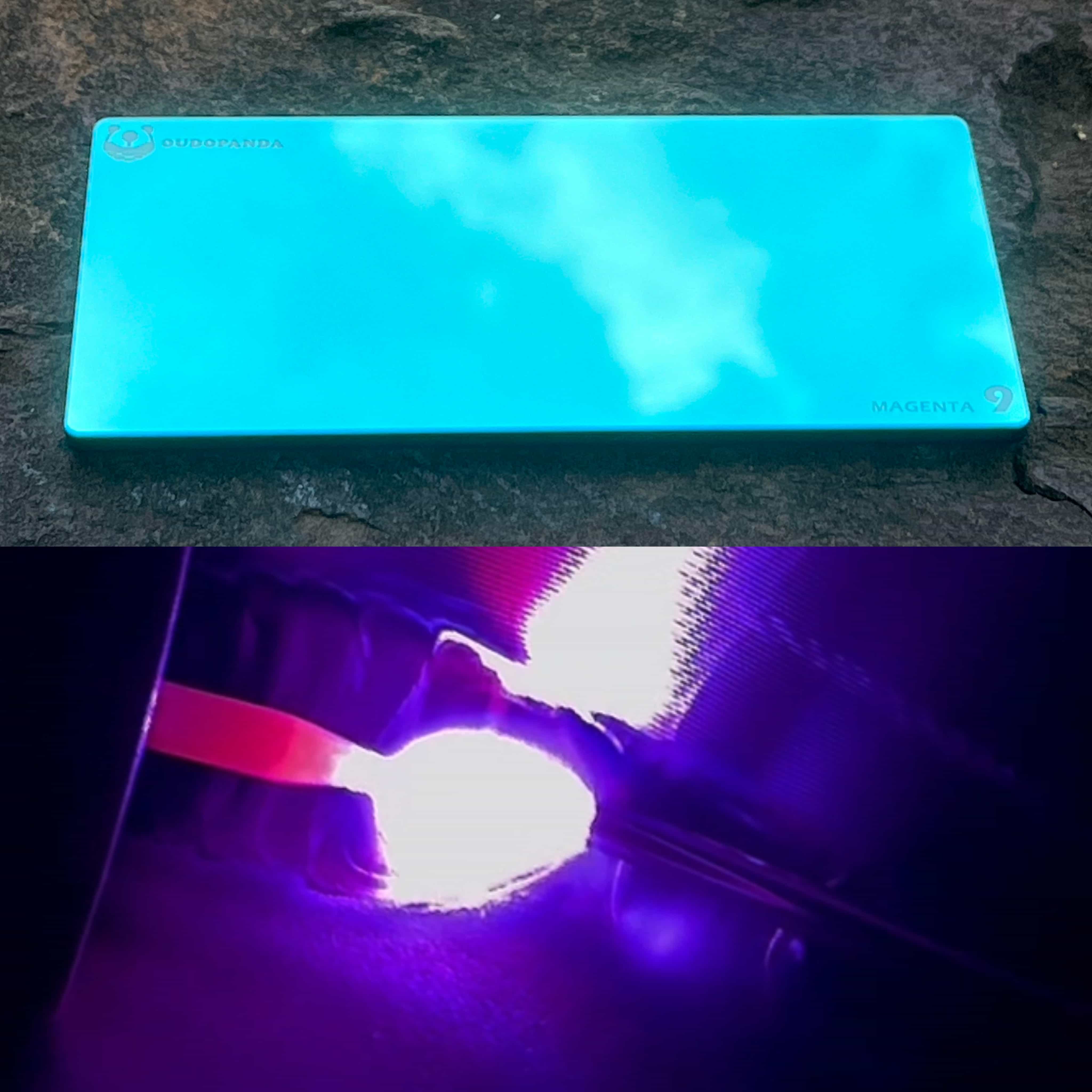 MAGENTA, 2x4-1/4" Passive Lens Series