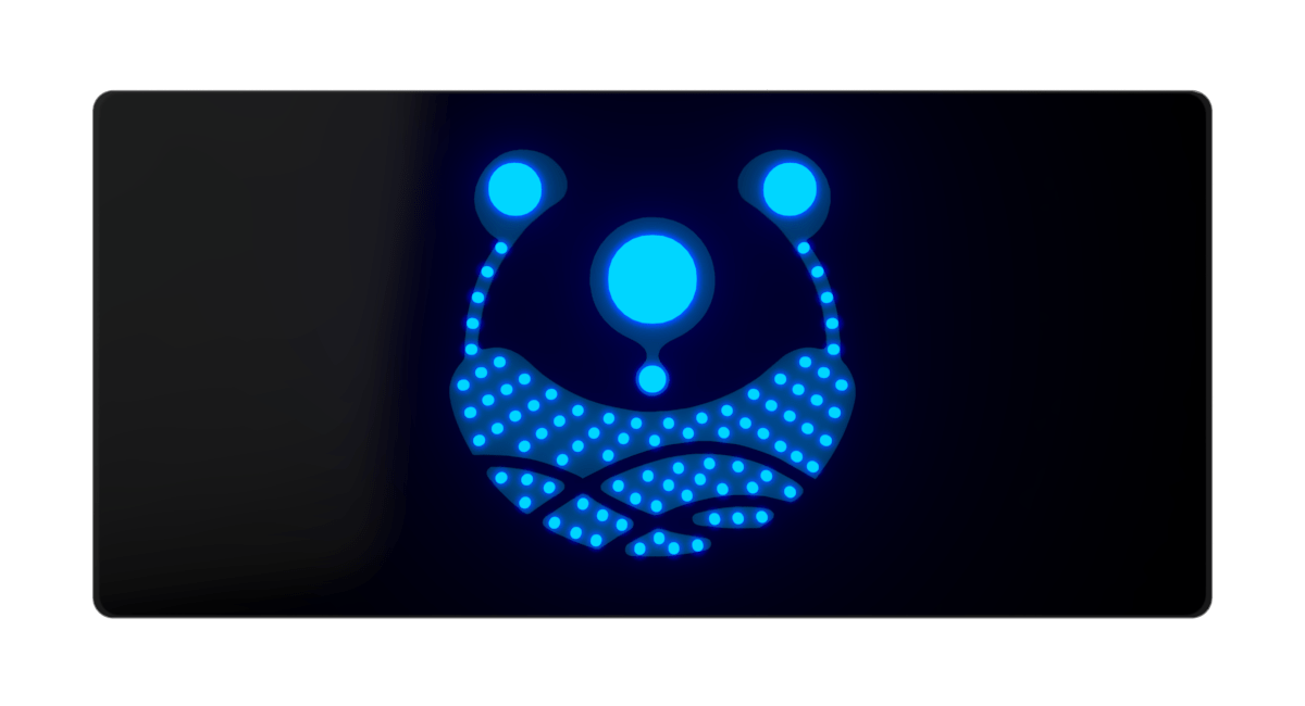 ICE BLUE, 2x1/4" Passive Lens Series