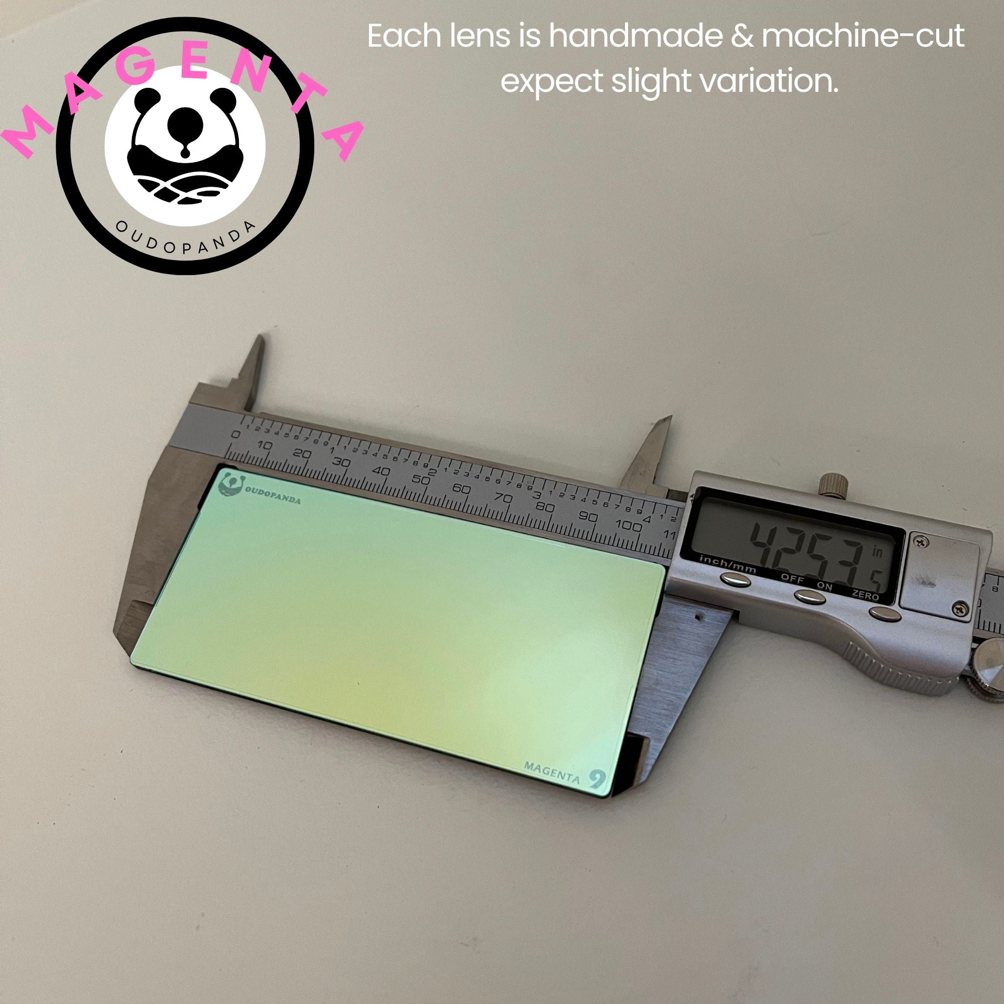 MAGENTA, 2x4-1/4" Passive Lens Series